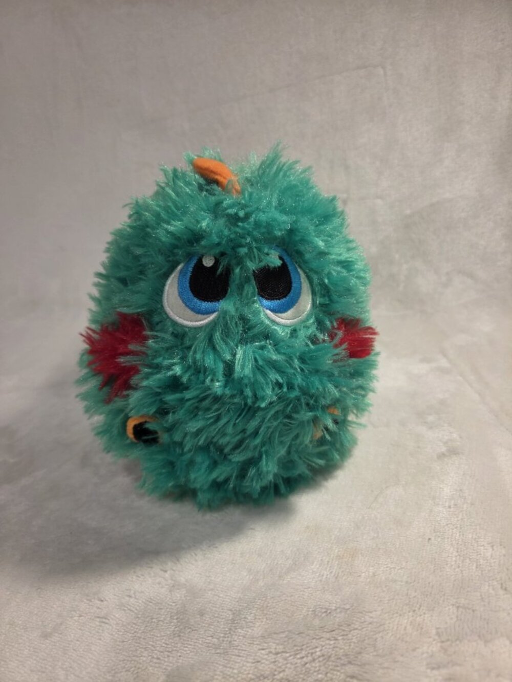 Stuffies Baby Igby Iguana Green Plush 11in Zipper Mouth Magnet Feet